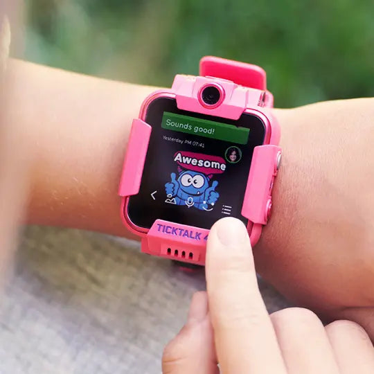 TickTalk send video voice text messages from your smartwatch MyTickTalk