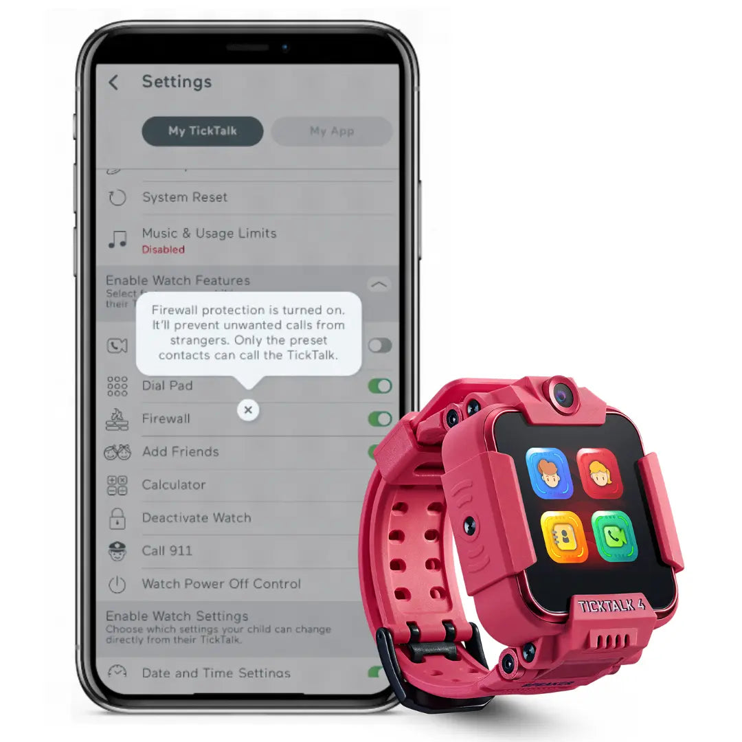 How to enable the Firewall on your TickTalk 4 My TickTalk