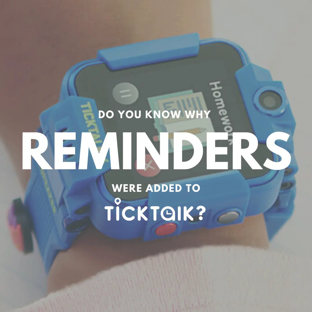 Why were Reminders added to TickTalk? My TickTalk