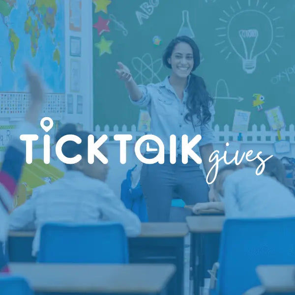 TickTalk to Donate Portion of Proceeds to Help Children and Teachers for the New School Year My TickTalk
