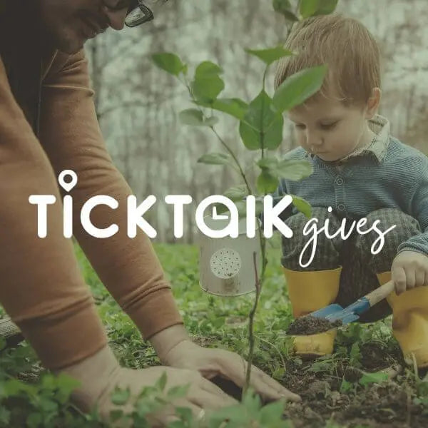 You helped us plant 3,078 trees in April! My TickTalk