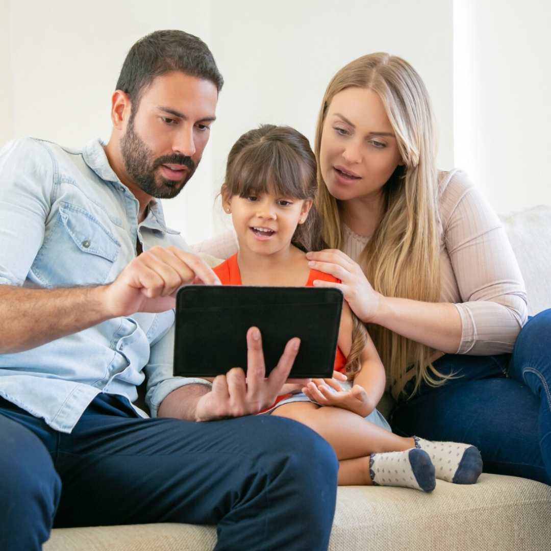 How does TickTalk protect my child's information?