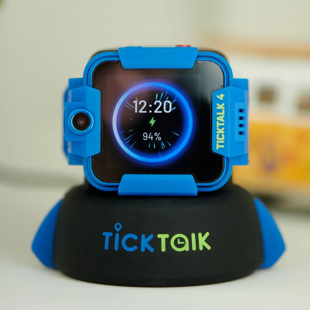 Charging your TickTalk smartwatch with the Power Base My TickTalk