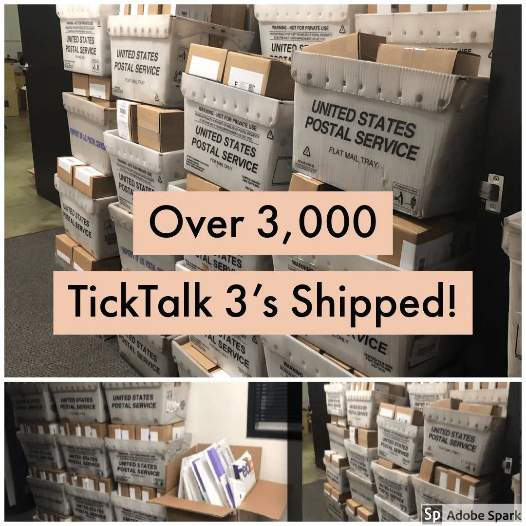 Over 3,000 TickTalk 3 Watches Have Shipped!