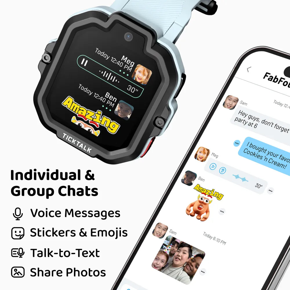 Ticktalk TickTalk 5 Kids Smart Watch Childs Smartwatch For Children – MyTickTalk