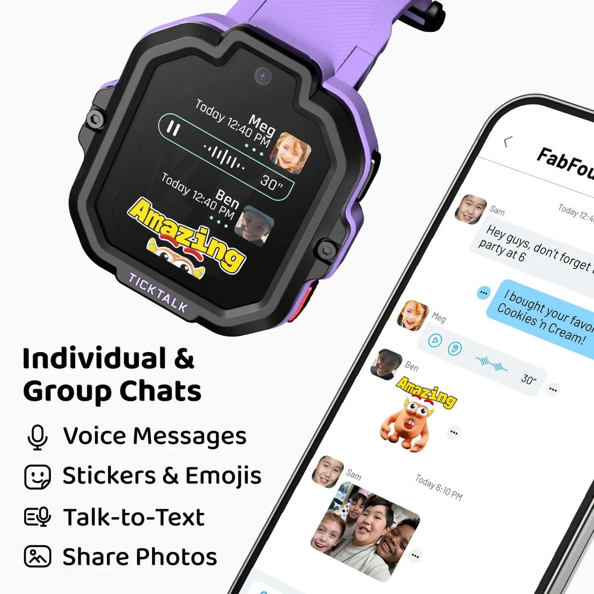Ticktalk TickTalk 5 Kids Smart Watch Childs Smartwatch For Children – MyTickTalk
